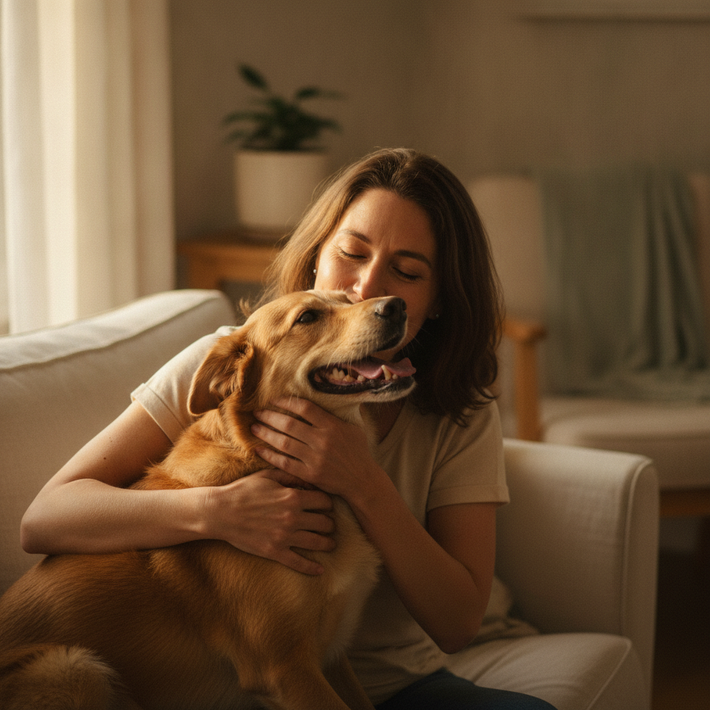 Plaque loosens, gums improve